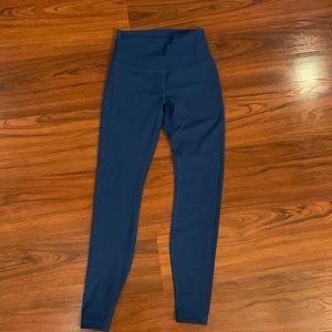 Lululemon leggings - cobalt blue- size 6
